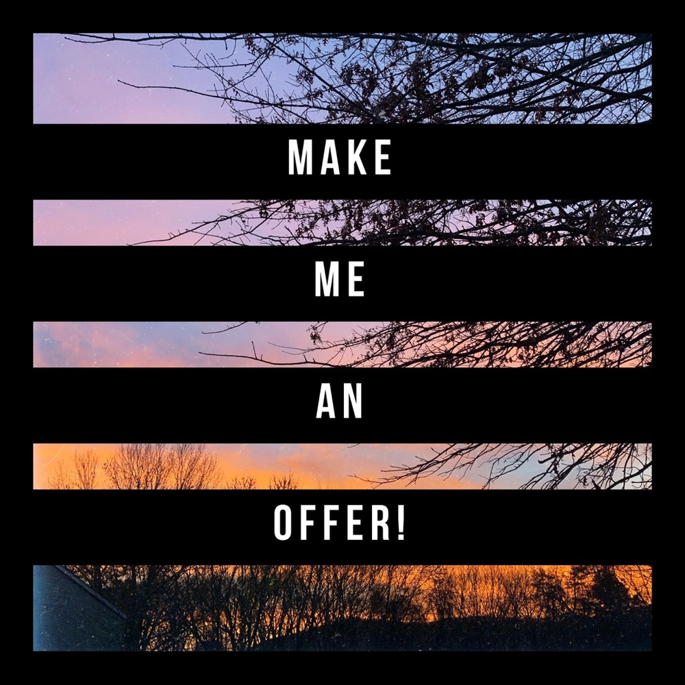 💜 i either accept or counter all offers! 💜